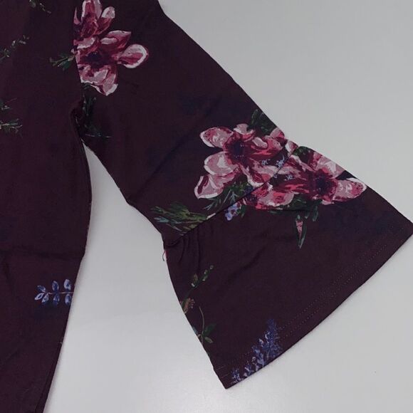 🔥JOULES SWEATER WOMENS SZ 6 (M) New 100% cotton burgundy - Picture 4 of 12